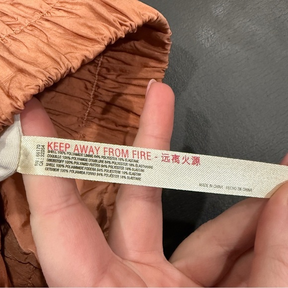 Free People Movement Orange The Way Home Logo Shorts - Picture 7 of 11